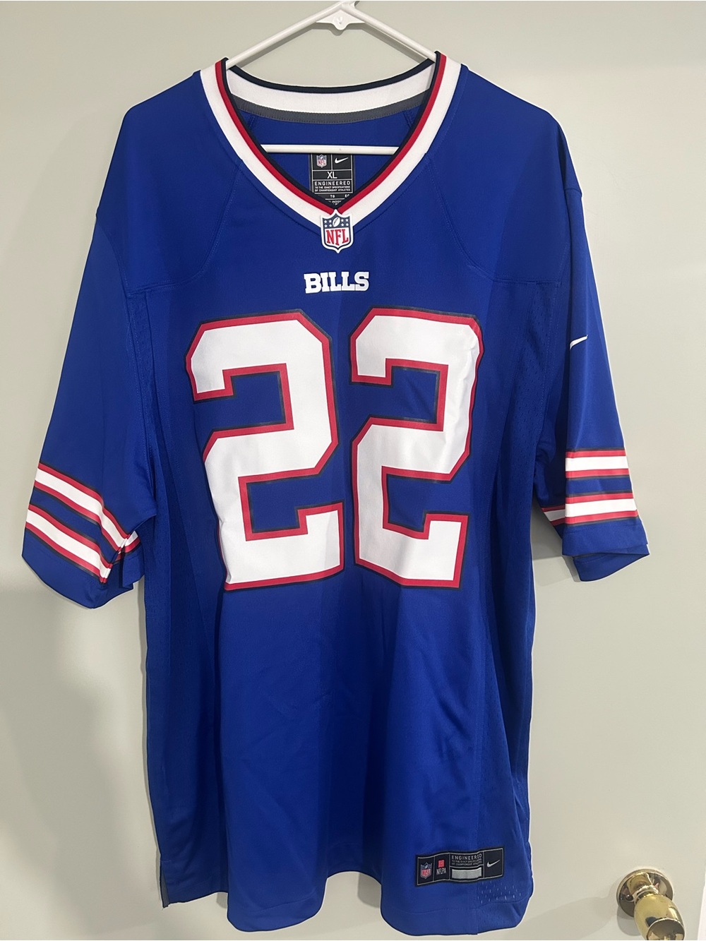 Nike Men’s Fred Jackson Buffalo Bills #22 Royal Blue Football Jersey
